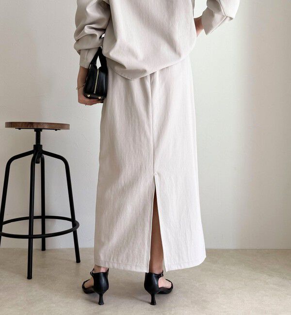 fredy emue「【セットアップ対応】パウダリーツイルイージータイトスカート」|タイト|