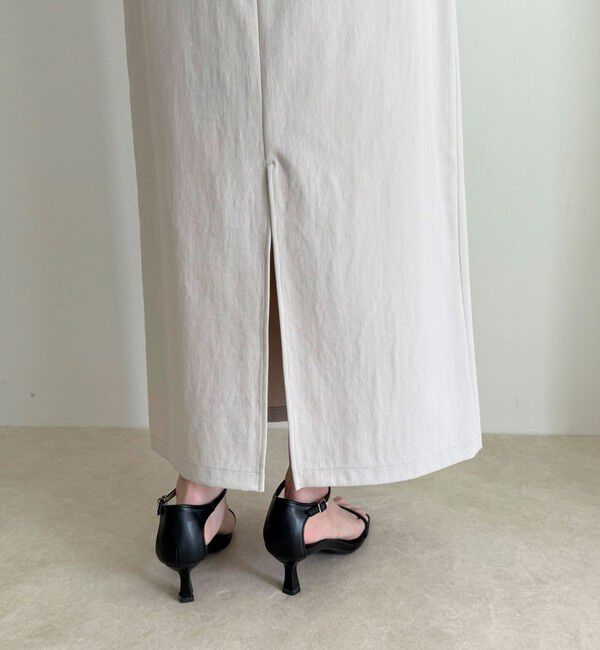 fredy emue「【セットアップ対応】パウダリーツイルイージータイトスカート」|タイト|