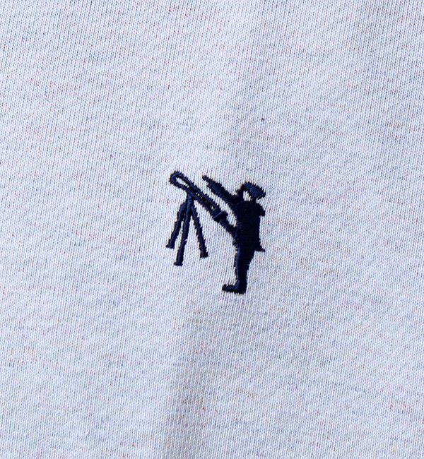 GLOSTER「【BOY刺繍】裏グラデーション ワンポイント半袖Tシャツ」|Tシャツ・カットソー|