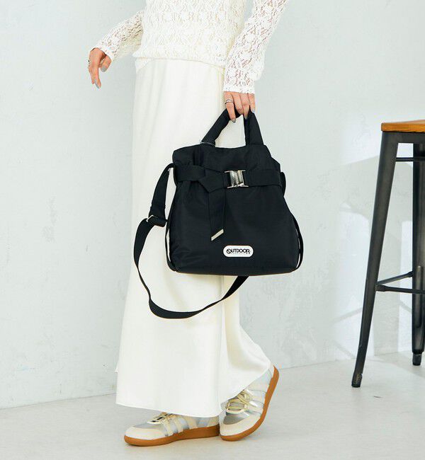 fredy emue「【OUTDOOR PRODUCTS /アウトドアプロダクツ】 2wayベルトトートバッグ S」|ショルダー・メッセンジャー|