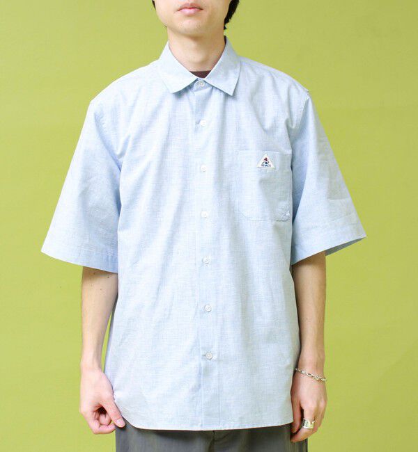 GLOSTER「【GEVACO/ゲバコ】レギュラーカラー半袖シャツ」|シャツ・ブラウス|