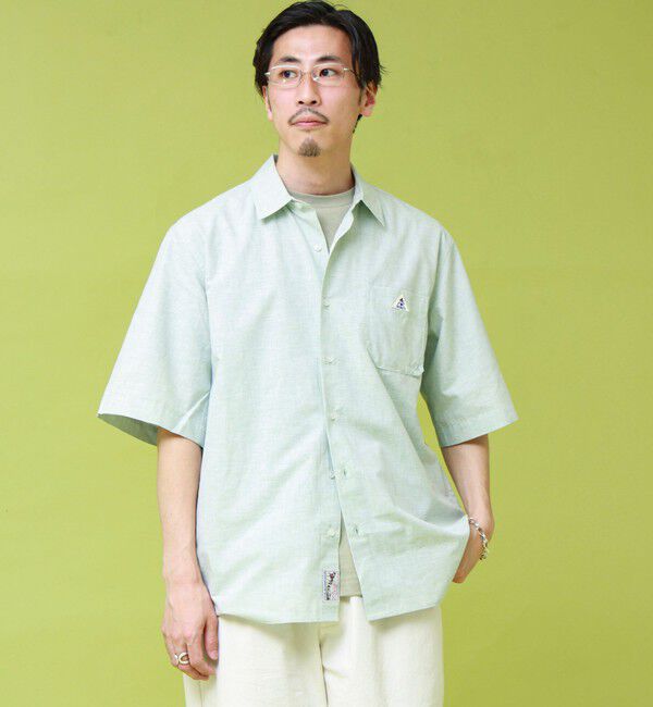 GLOSTER「【GEVACO/ゲバコ】レギュラーカラー半袖シャツ」|シャツ・ブラウス|