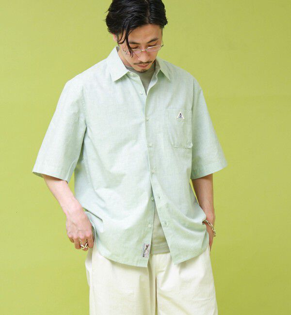 GLOSTER「【GEVACO/ゲバコ】レギュラーカラー半袖シャツ」|シャツ・ブラウス|