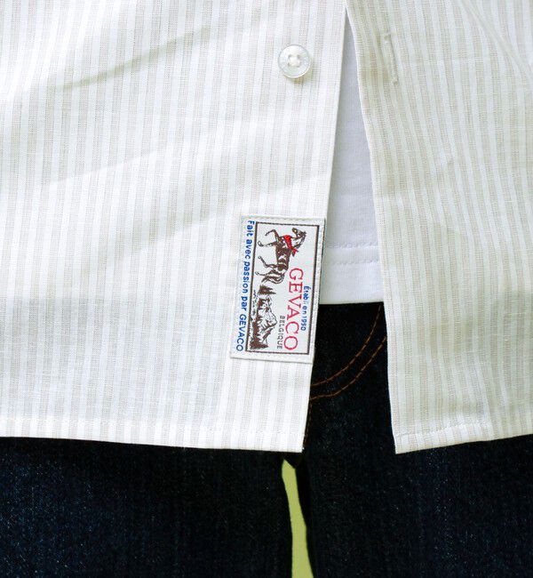 GLOSTER「【GEVACO/ゲバコ】レギュラーカラー半袖シャツ」|シャツ・ブラウス|