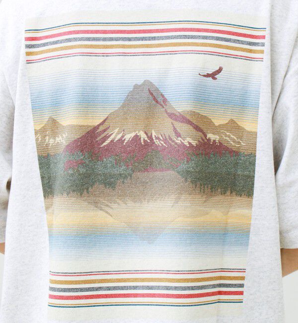 GLOSTER「【PENDLETON/ペンドルトン】Back Print Tee」|Tシャツ・カットソー|