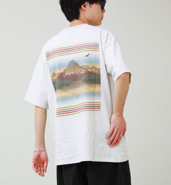 GLOSTER「【PENDLETON/ペンドルトン】Back Print Tee」|Tシャツ・カットソー|
