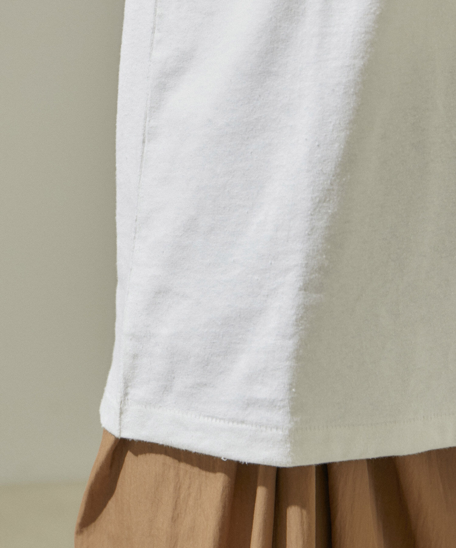 SALON adam et rope'「ヘンプコットンクルーネックTシャツ」|Tシャツ・カットソー|