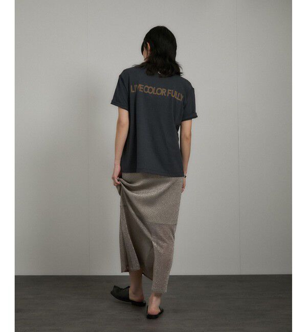 SALON adam et rope'「ブライトリブタイトスカート［セットアップ対応］」|スカート|