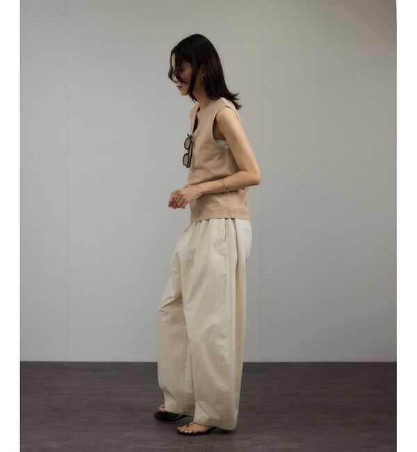 SALON adam et rope'「ビンテージライクオーバーダイプランジネックプルーバー」|タンクトップ|