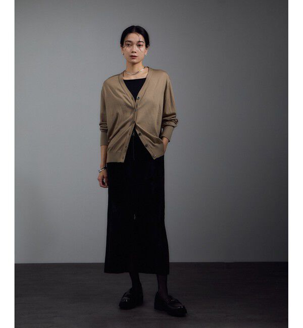 SALON adam et rope'「ポニーヘアータイトスカート」|スカート|