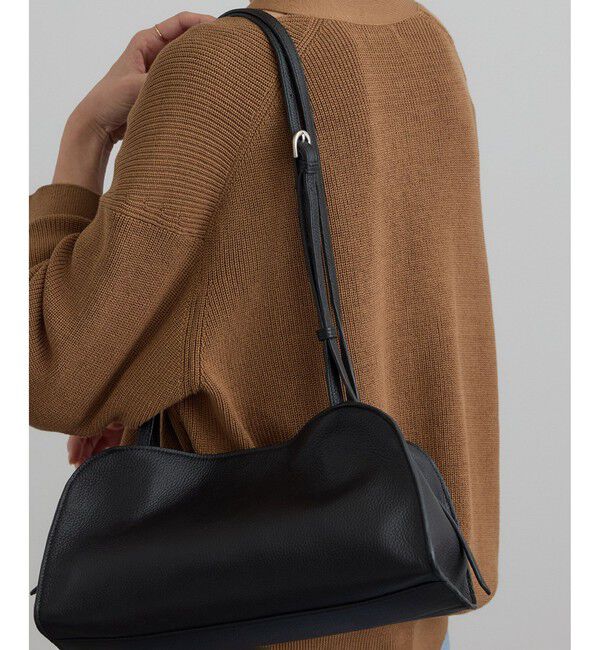 SALON adam et rope'「【WEB限定】【WS（ドゥーブル）】ナチュラルレザーロングハンドルバッグ」|ハンドバッグ|