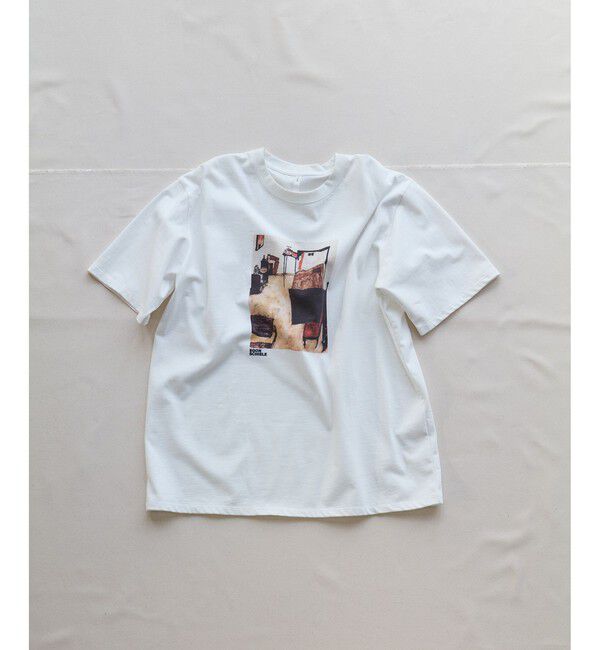 SALON adam et rope'「【Egon Schiele for SALON】アートプリントTシャツ」|Tシャツ・カットソー|