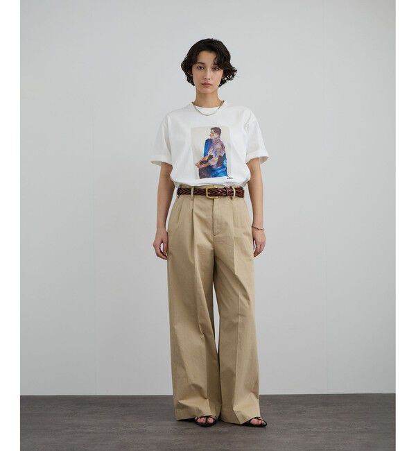 SALON adam et rope'「【Egon Schiele for SALON】アートプリントTシャツ」|Tシャツ・カットソー|