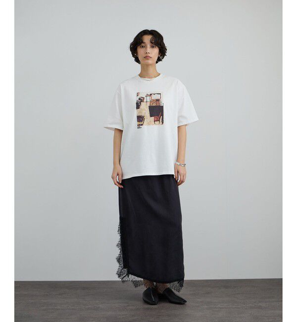 SALON adam et rope'「【Egon Schiele for SALON】アートプリントTシャツ」|Tシャツ・カットソー|