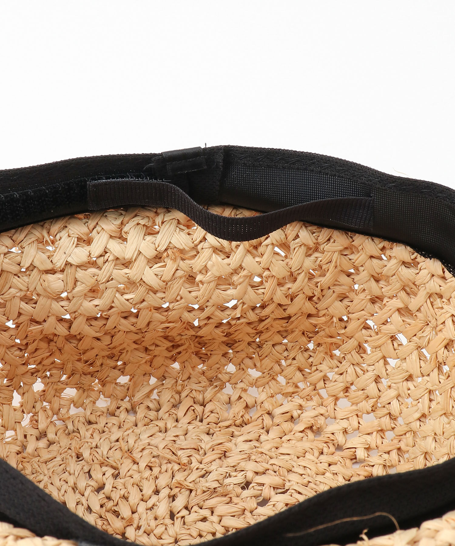 ROPE「透かし編みラフィアバケットハット」|ハット|