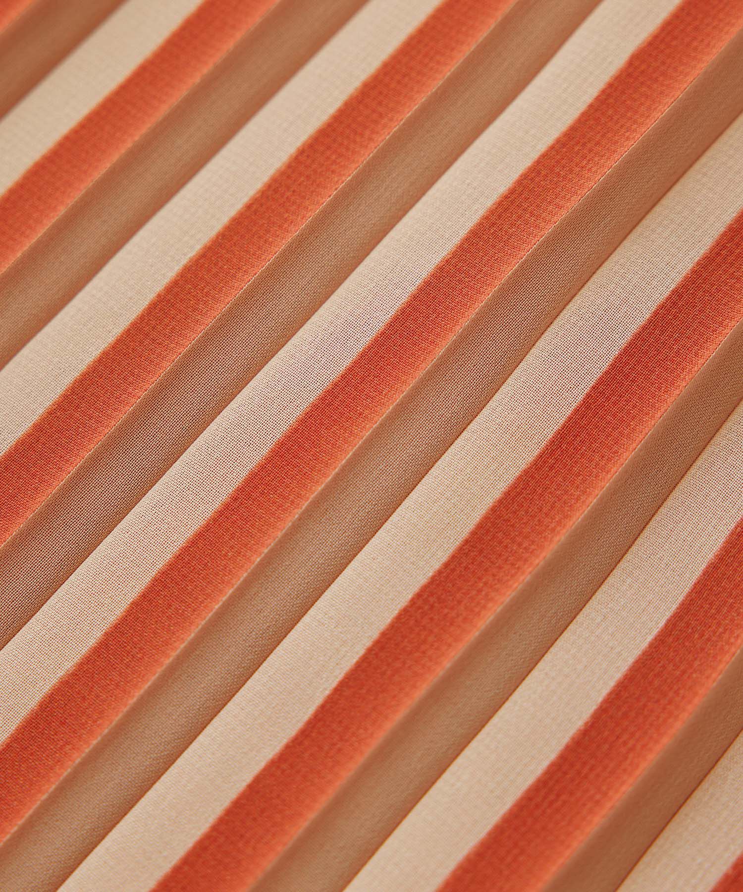 ROPE「プリーツスカート（バイカラー/無地）【メディア掲載】」|スカート|