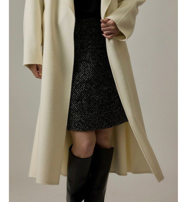 ROPE「ラムウールリバーロングコート【Sサイズフェア対象】」|チェスターコート|
