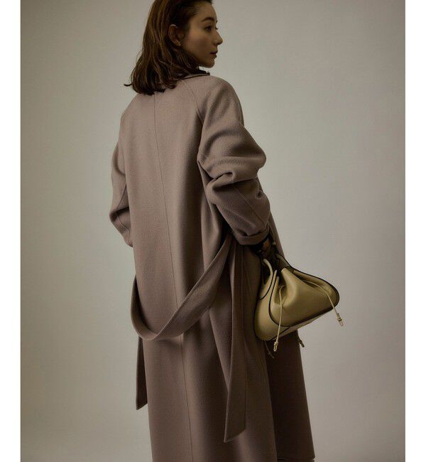 ROPE「ラムウールリバーロングコート【Sサイズフェア対象】」|チェスターコート|