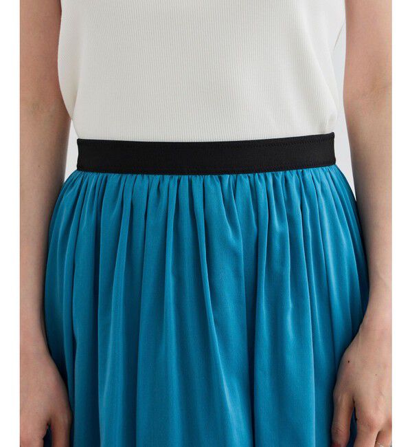 ROPE「【洗える】コットンシルクスカート」|スカート|