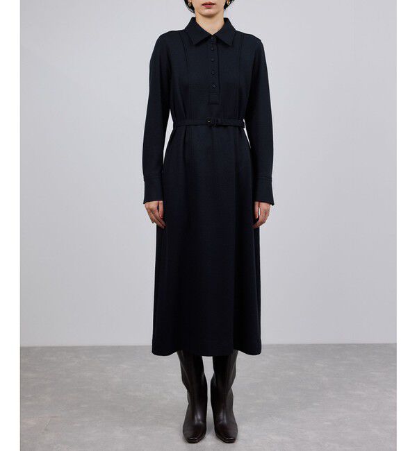 ROPE「ウールジャージーワンピース/イージーケア」|ワンピース|