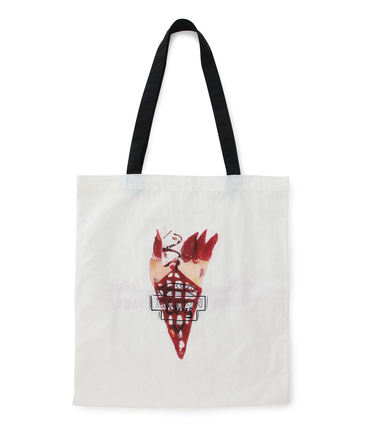 VIS「【ViSage】【MARION CREPESコラボ】モチーフエコトートバッグ」|トートバッグ|