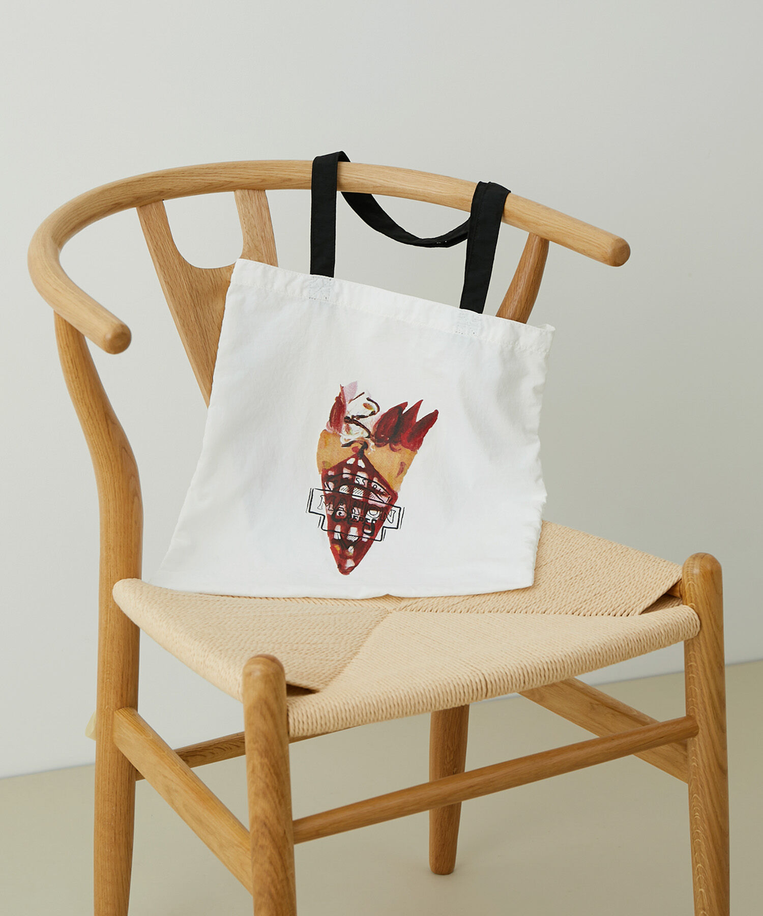 VIS「【ViSage】【MARION CREPESコラボ】モチーフエコトートバッグ」|トートバッグ|