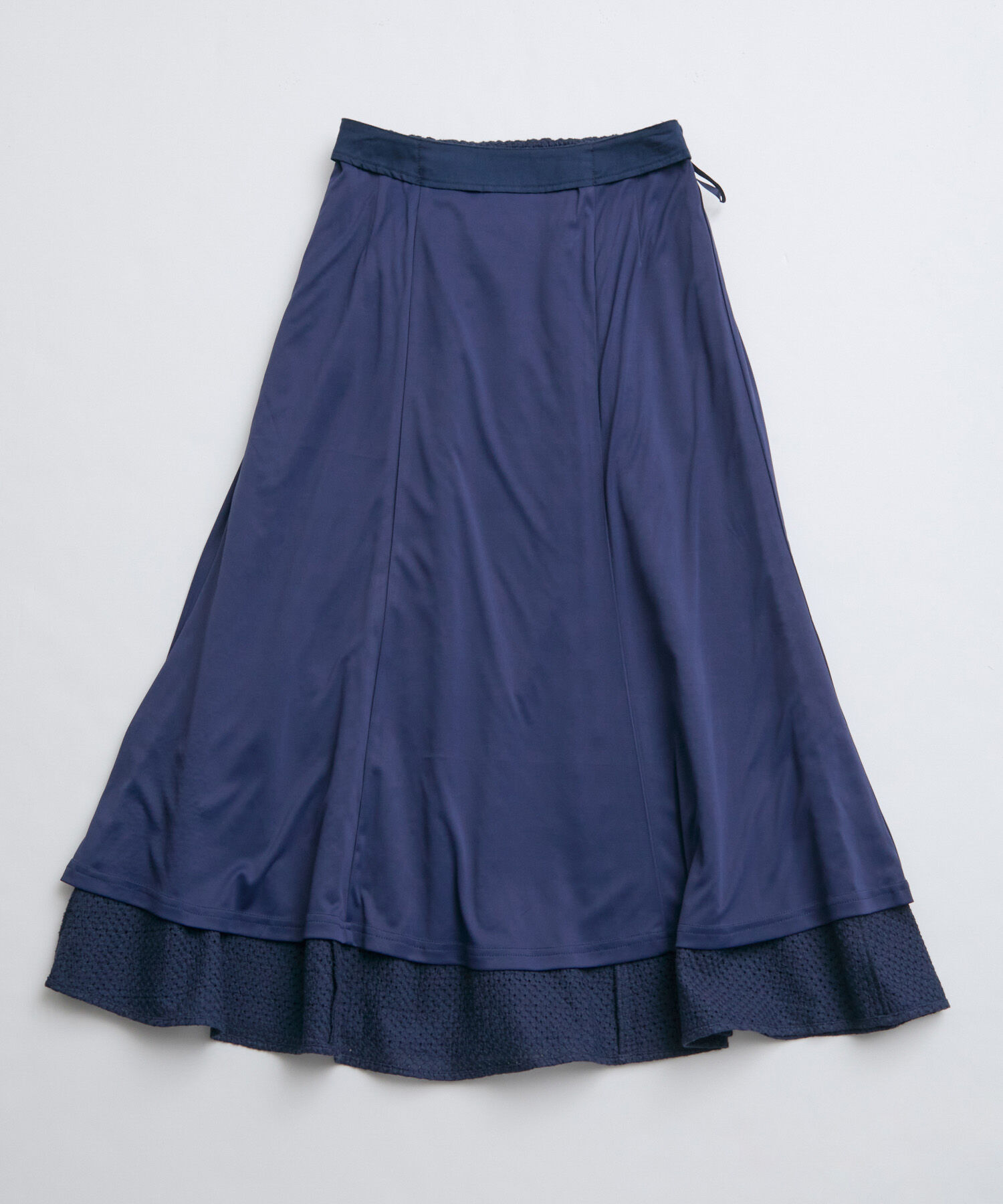 VIS「【セットアップ対応】幾何学レースマーメイドスカート」|スカート|