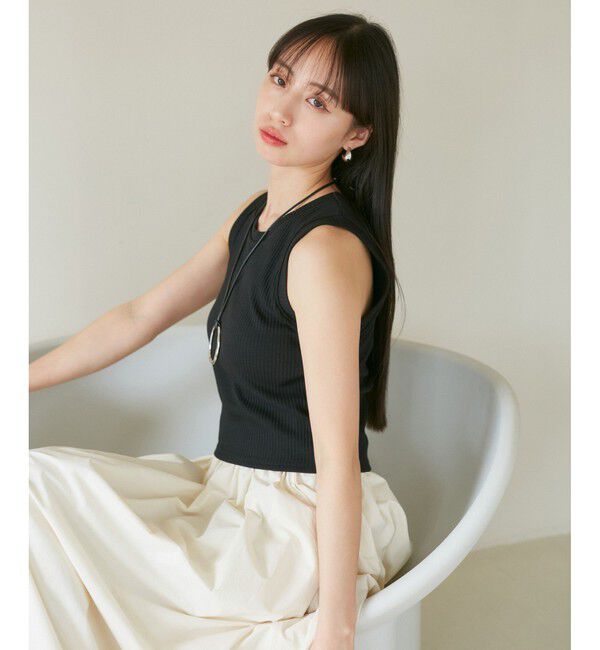 VIS「カップ付きアメスリタンク」|タンクトップ|