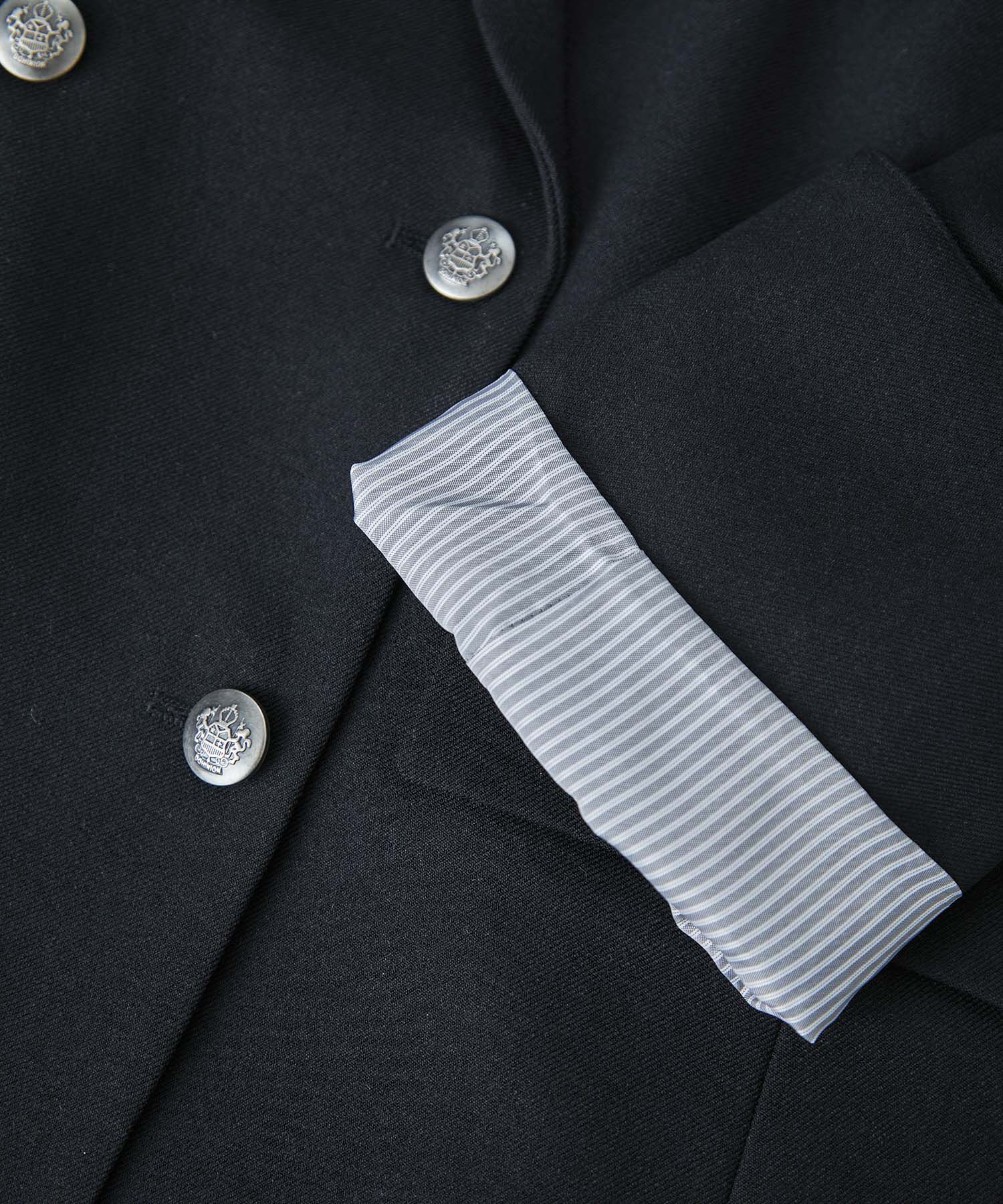 VIS「【美easy】ウーリッシュWブレストテーラードジャケット【洗える】」|テーラードジャケット|