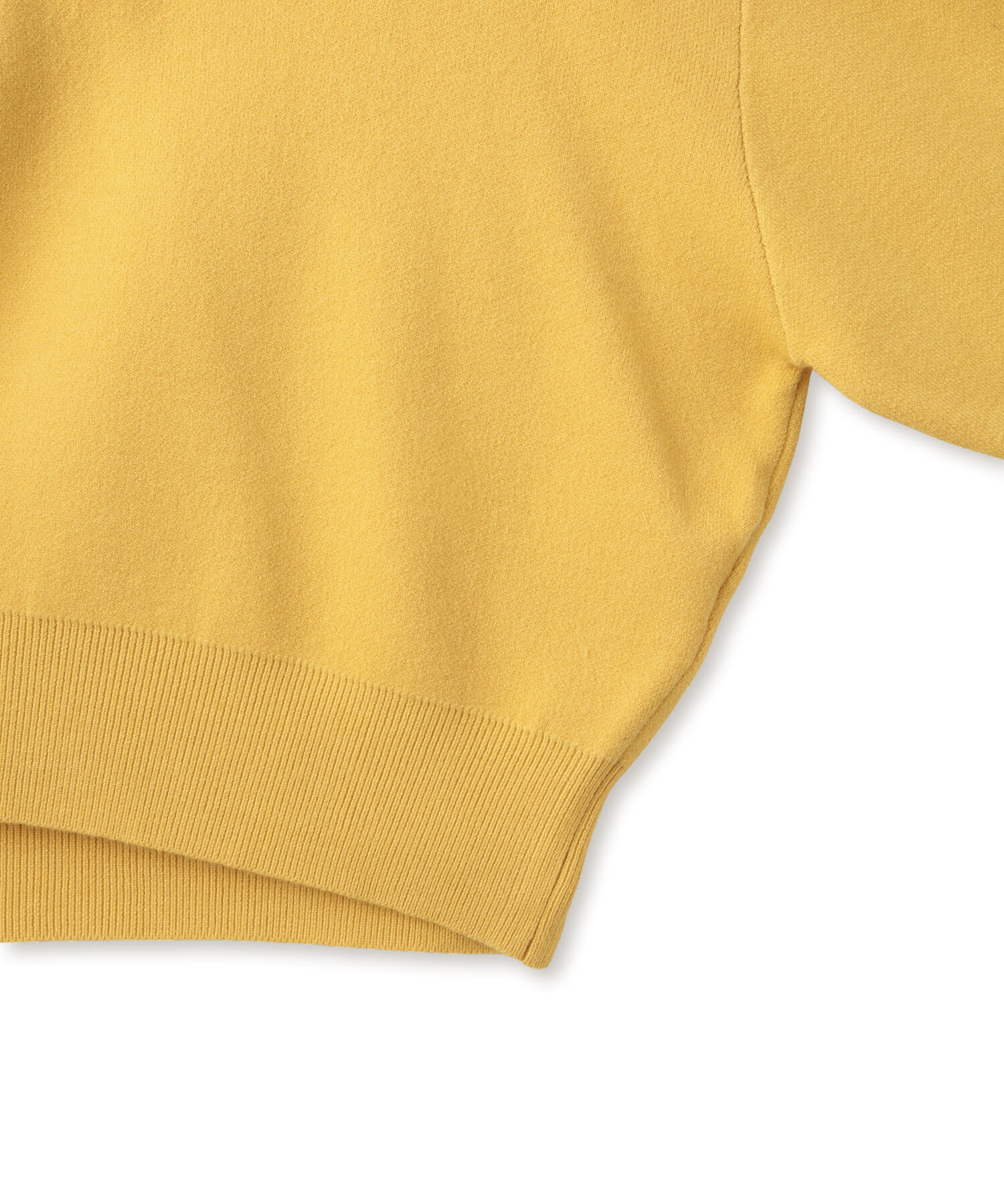 VIS「スウェットライク刺繍ロゴニットプルオーバー」|ニット・セーター|