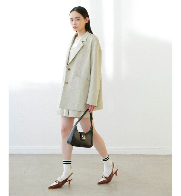 VIS「サマーツイードシングルジャケット」|テーラードジャケット|
