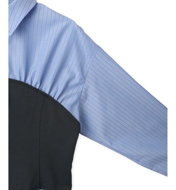 VIS「【洗える】ビスチェドッキングライクワンピース」|ワンピース|