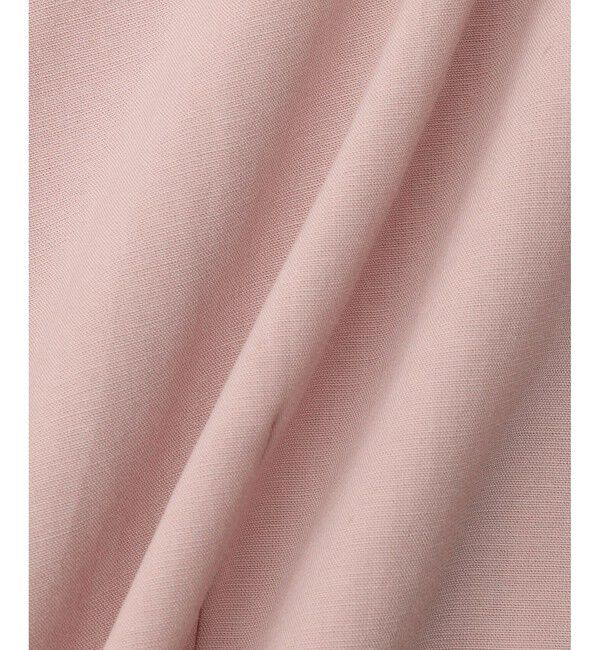 VIS「【Chocomoo】VIS別注バック刺繍クロップドハーフスリーブシャツ」|シャツ・ブラウス|