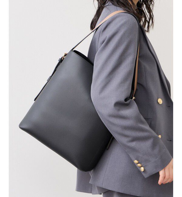 VIS「【WEB限定】三層構造リバーシブルハンドルバッグ/A4対応」|ショルダー・メッセンジャー|