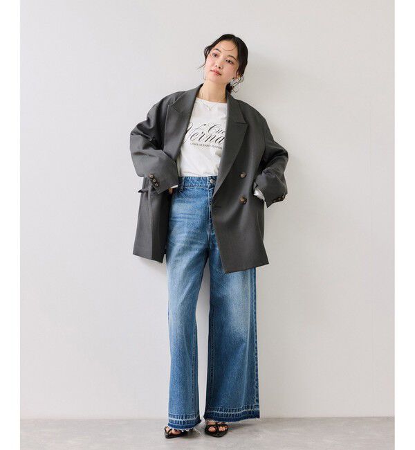 VIS「オーバーサイズテーラージャケット」|テーラードジャケット|