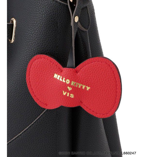 VIS「【HELLO KITTY&times;VIS】ハートカットバッグ」|ショルダー・メッセンジャー|
