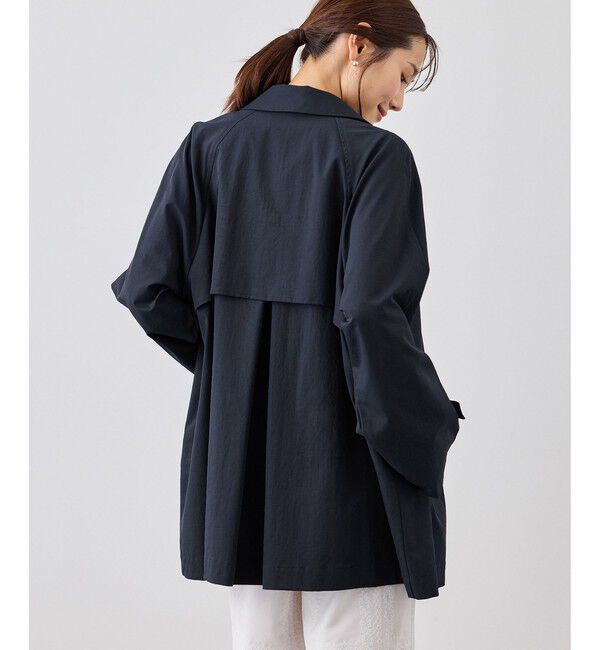 Rope&rsquo;Picnic「ミドル丈ステンカラーコート/花粉ガード・撥水」|ステンカラーコート|