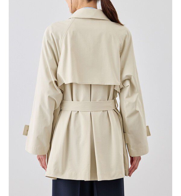 Rope&rsquo;Picnic「ミドル丈ステンカラーコート/花粉ガード・撥水」|ステンカラーコート|