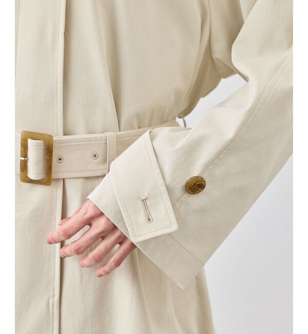 Rope&rsquo;Picnic「ミドル丈ステンカラーコート/花粉ガード・撥水」|ステンカラーコート|