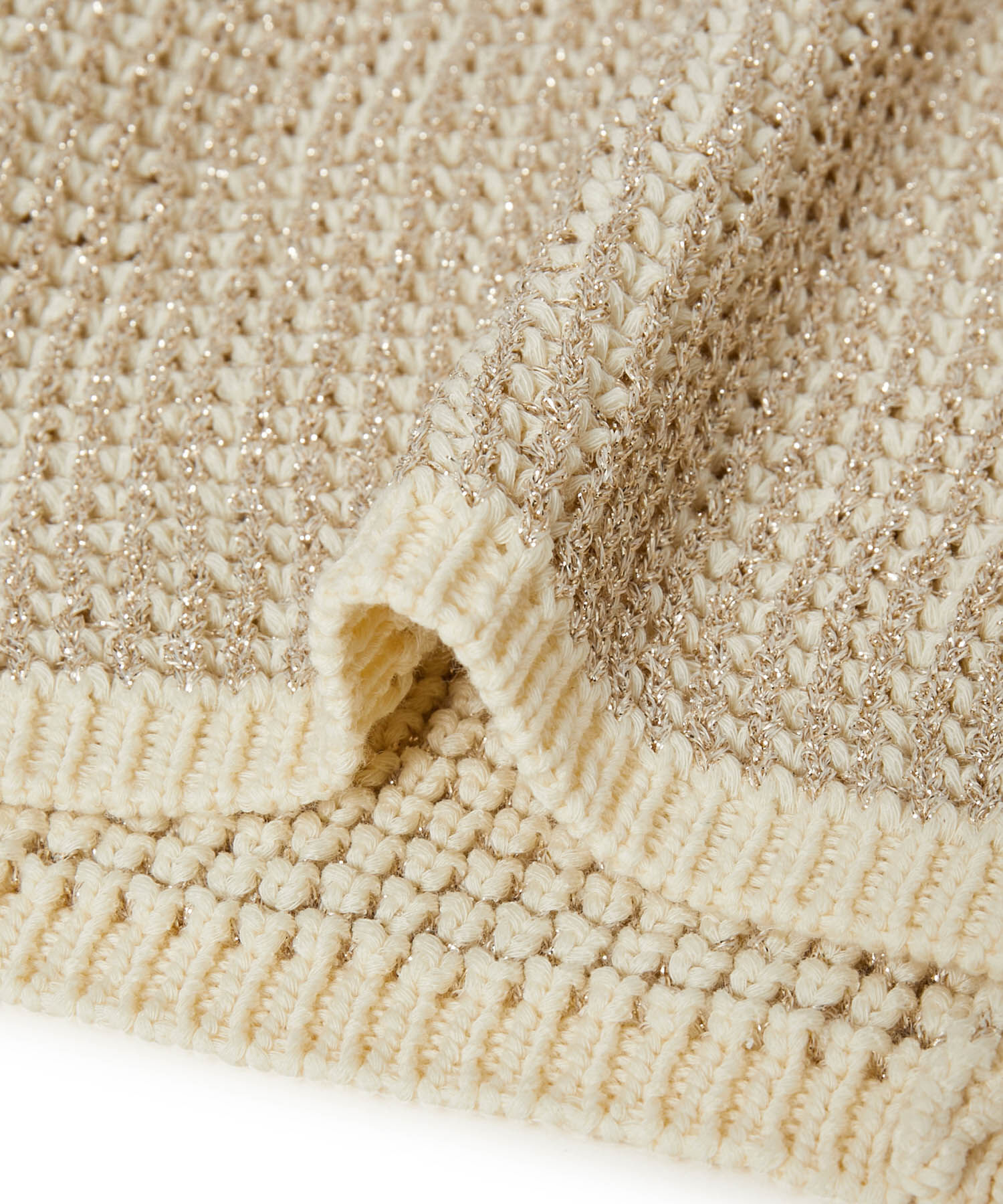 ADAM ET ROPE'「ラメパターンニットスカート」|スカート|