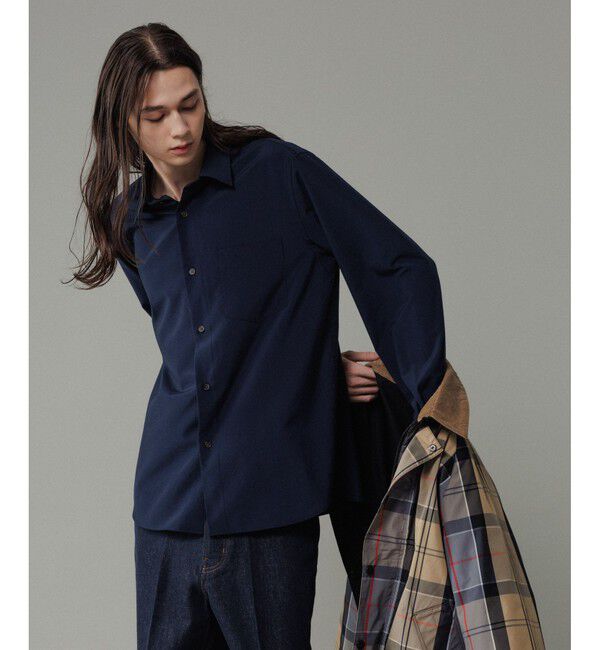 ADAM ET ROPE'「【NIKKE】レギュラーカラー シャツ / ウォッシャブル」|シャツ・ブラウス|