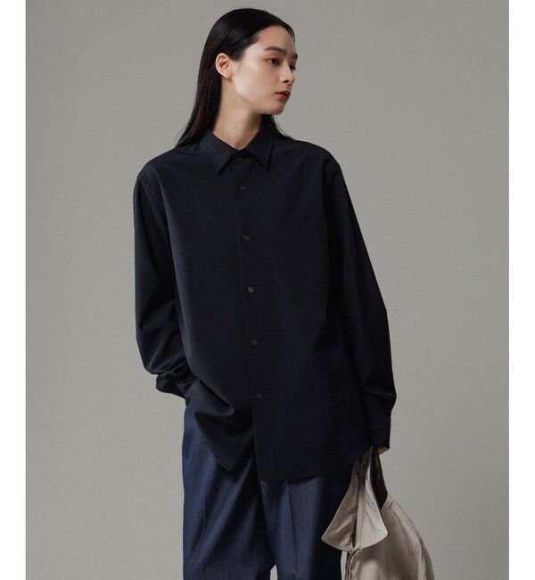 ADAM ET ROPE'「【NIKKE】レギュラーカラー シャツ / ウォッシャブル」|シャツ・ブラウス|