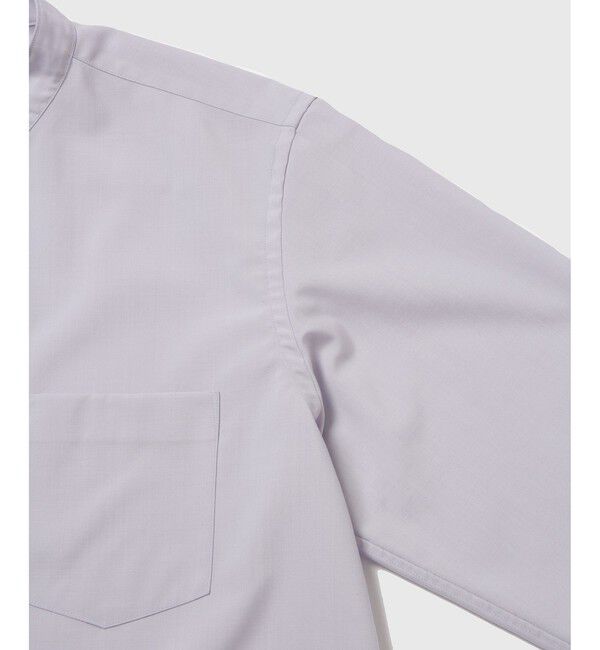 ADAM ET ROPE'「【NIKKE】 バンドカラー シャツ / ウォッシャブル」|シャツ・ブラウス|