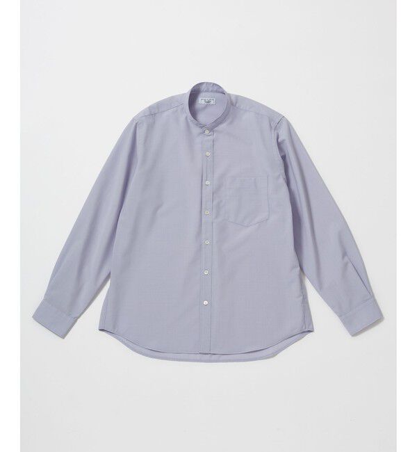 ADAM ET ROPE'「【NIKKE】 バンドカラー シャツ / ウォッシャブル」|シャツ・ブラウス|