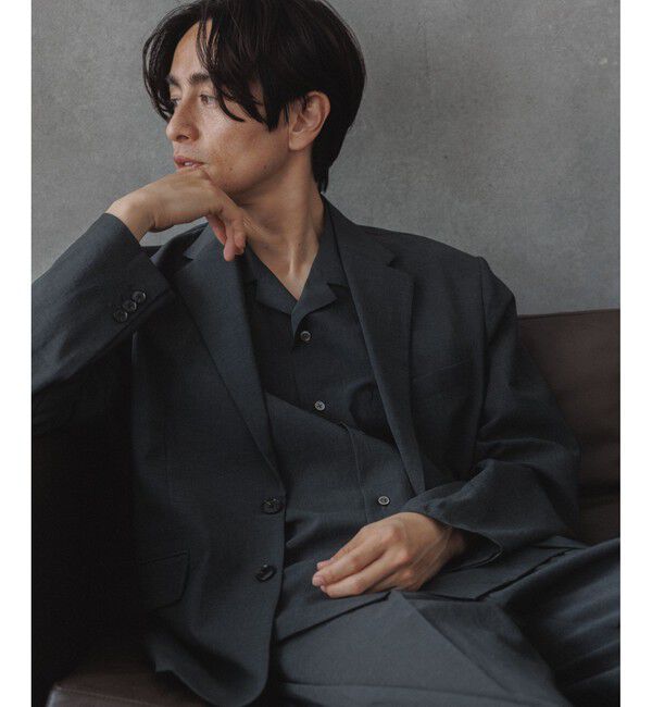 ADAM ET ROPE'「接触冷感【RIRANCHA】セットアップ / テーラードジャケット & スラックス」|スーツ|