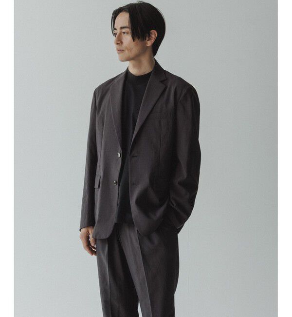 ADAM ET ROPE'「接触冷感【RIRANCHA】セットアップ / テーラードジャケット & スラックス」|スーツ|