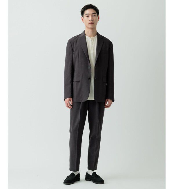 ADAM ET ROPE'「接触冷感【RIRANCHA】セットアップ / テーラードジャケット & スラックス」|スーツ|