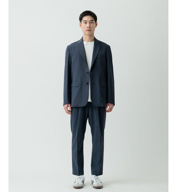ADAM ET ROPE'「接触冷感【RIRANCHA】セットアップ / テーラードジャケット & スラックス」|スーツ|