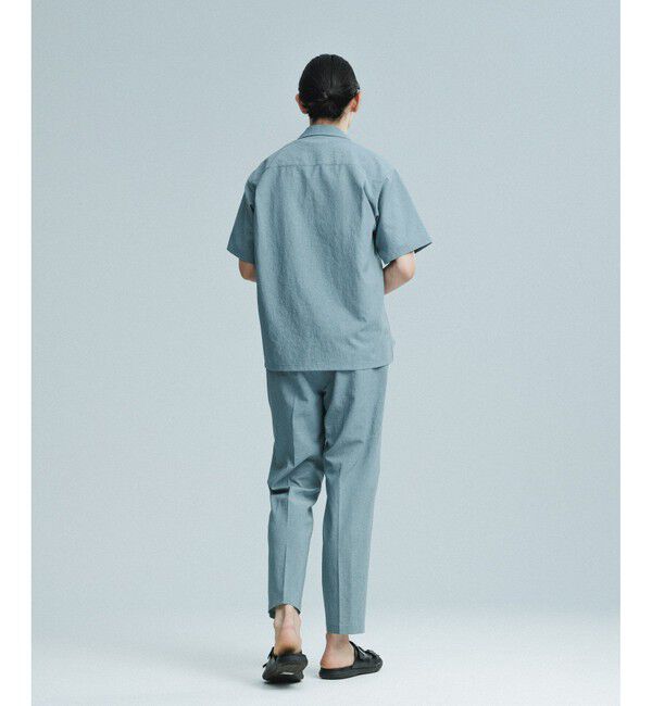 ADAM ET ROPE'「接触冷感【RIRANCHA】セットアップ / オープンカラーシャツ & スラックス」|スーツ|