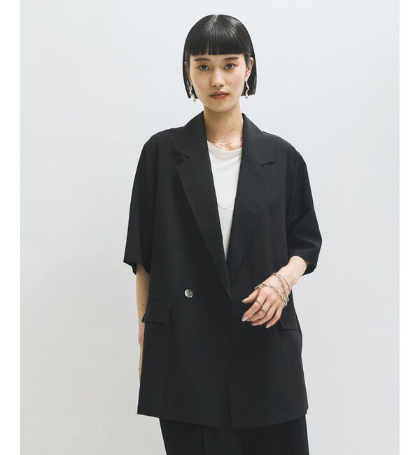 ADAM ET ROPE'「シアージャケット」|テーラードジャケット|